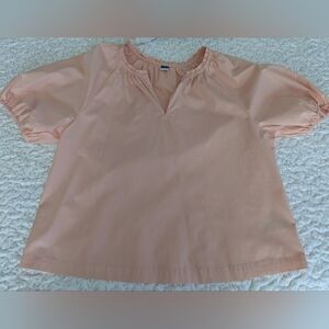 Ladies Old Navy Peach Blouse Size Small